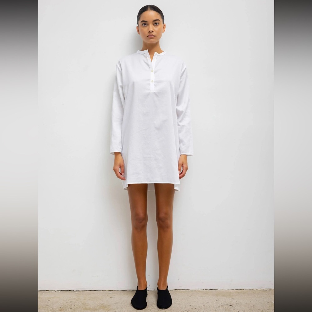 LESET NWT Yoko long sleeve White Mini Dress